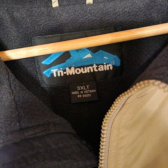 🚜 John Deere Tri-Mountain Work Jacket Fleece Lined 3XLT 🚜 - Picture 6 of 7